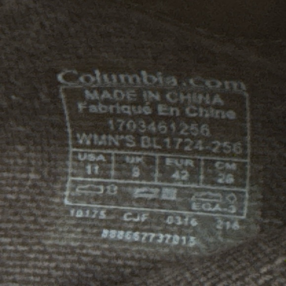 Columbia Waterproof Brown Leather Flat Boots Women’s Size 11 - Picture 7 of 12